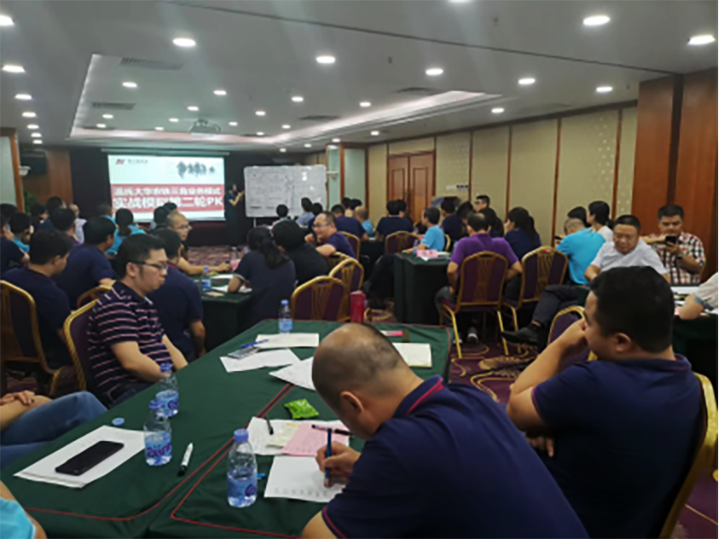 南方略助力溫氏股份大華農《集團大客戶開發鐵三角模式》培訓及演練2